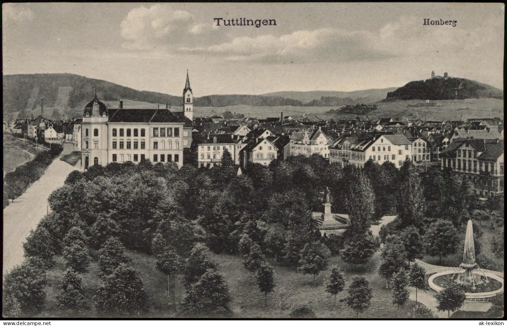 Ansichtskarte Tuttlingen Stadtpartie Homberg 1912 - Tuttlingen