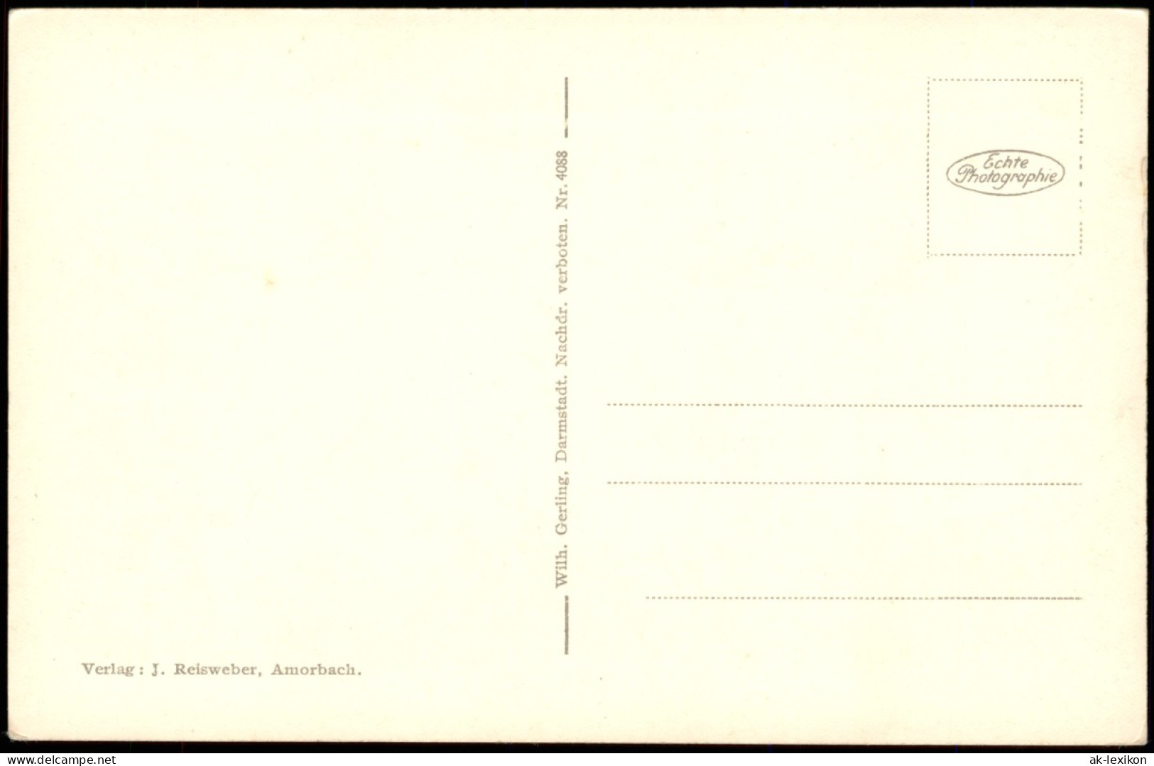 Ansichtskarte Amorbach Bibliothek Der Ehem. Abtei. 1931 - Amorbach