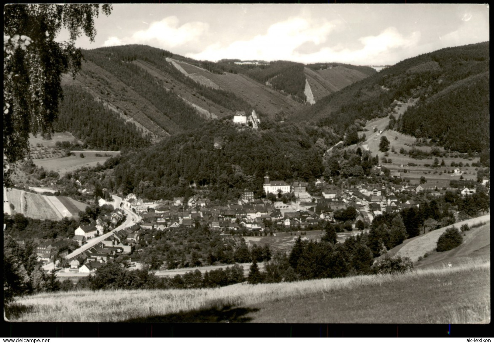 Ansichtskarte Leutenberg Panorama-Ansicht DDR AK 1975 - Leutenberg