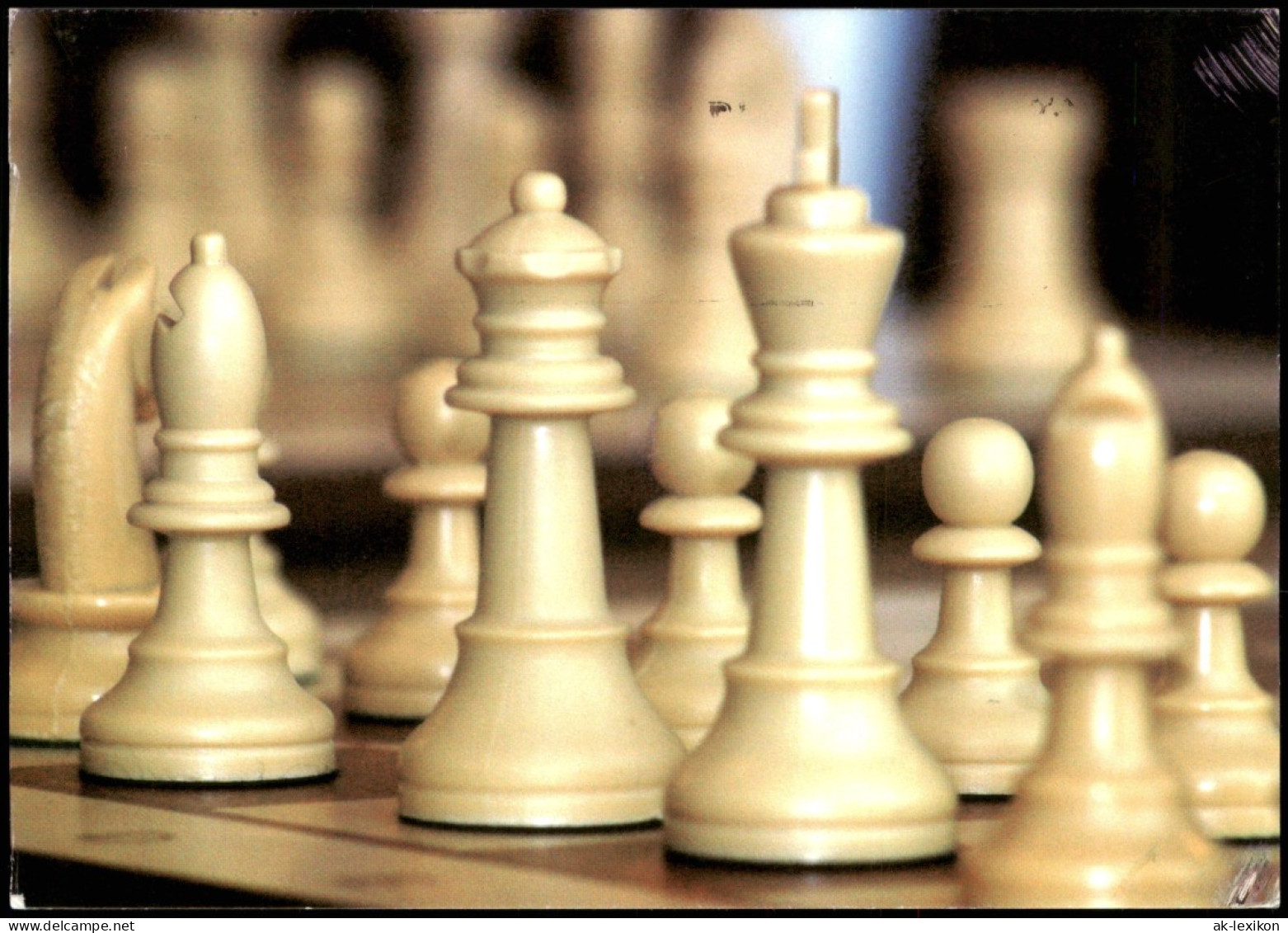 Ansichtskarte  Schach-Spiel (Chess) Motiv: Schachfiguren 2012 - Contemporain (à Partir De 1950)