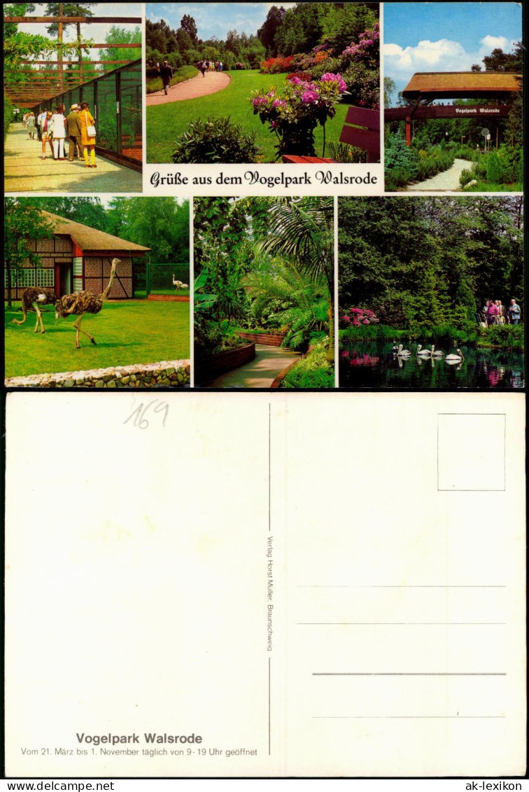 Ansichtskarte Walsrode Vogelpark Mehrbild 1989 - Walsrode