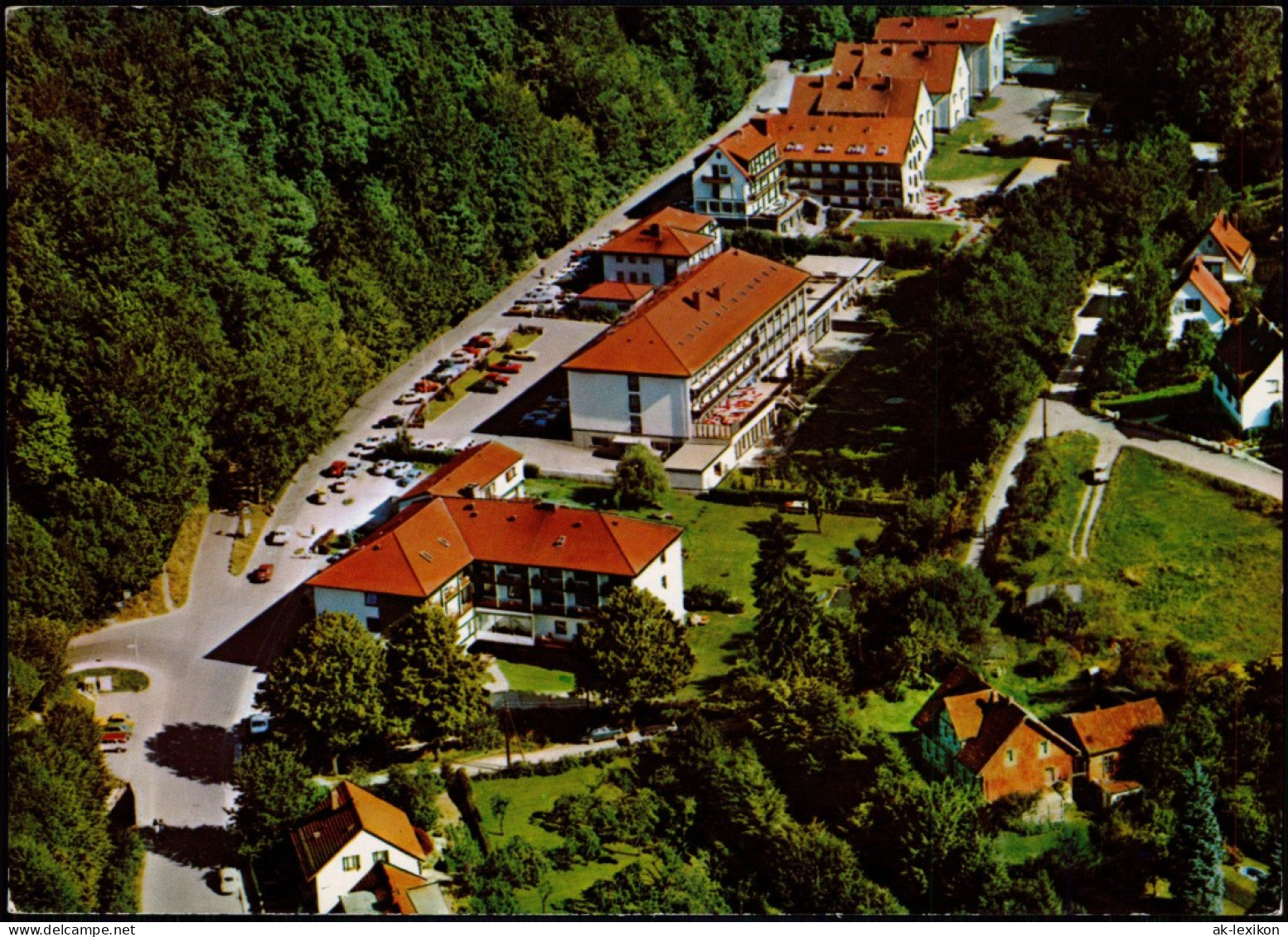 Ansichtskarte Bad Lauterberg Im Harz Luftbild Kurviertel Wiesenbeker Tal 1985 - Bad Lauterberg