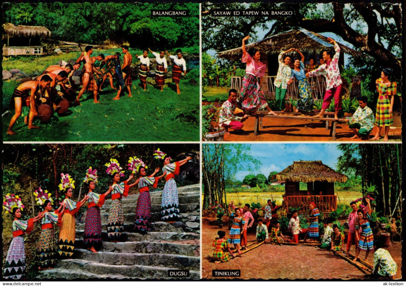 Philippines Various Dances Of The Philippines Barangay Folk Dance Troupe 1970 - Philippines