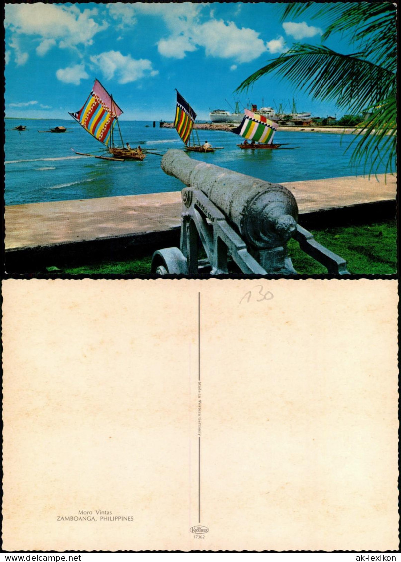 Postcard Philippines Moro Vintas ZAMBOANGA, PHILIPPINES 1970 - Philippines