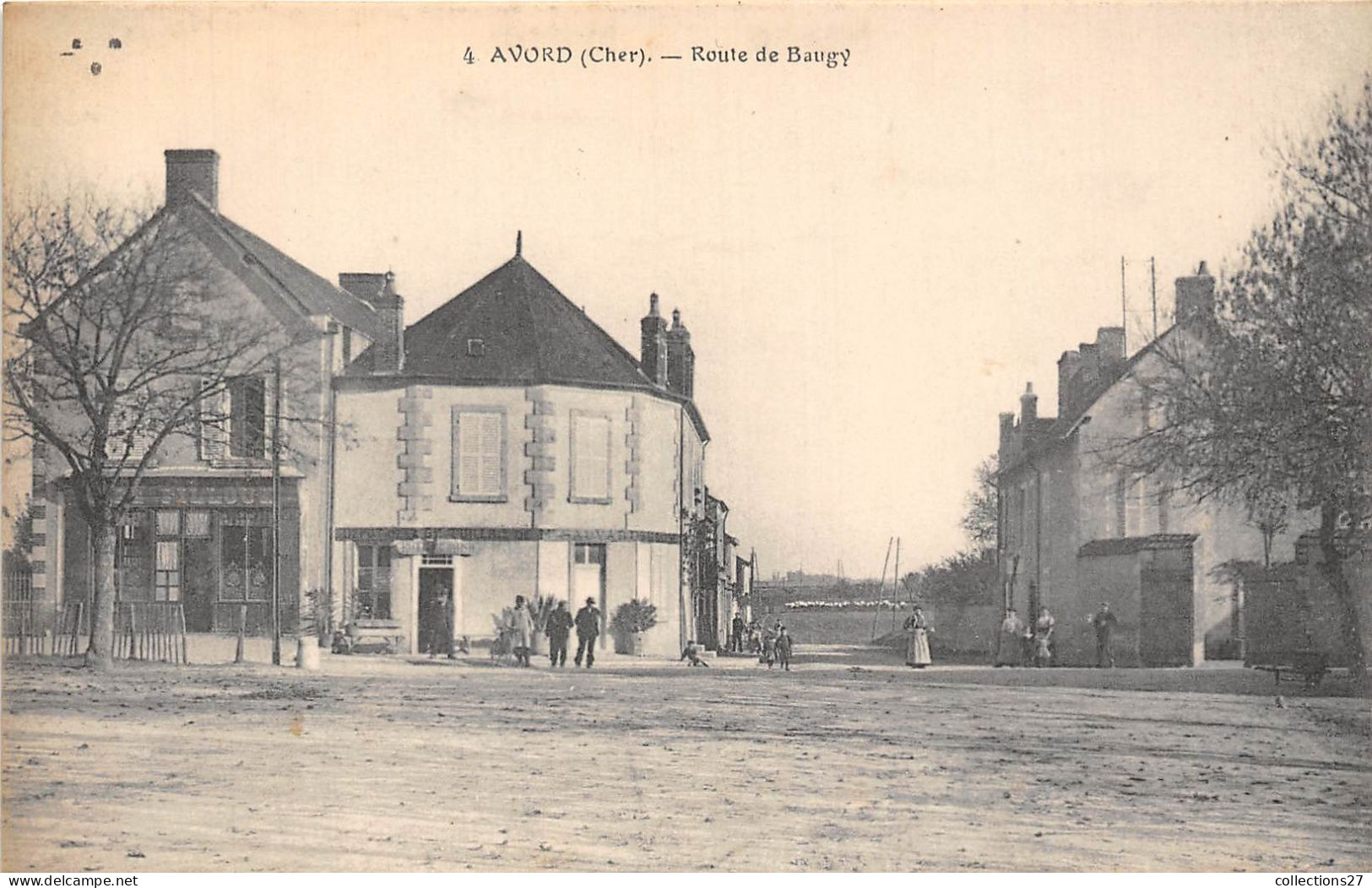 18-AVORD- ROUTE DE BAUGY - Avord