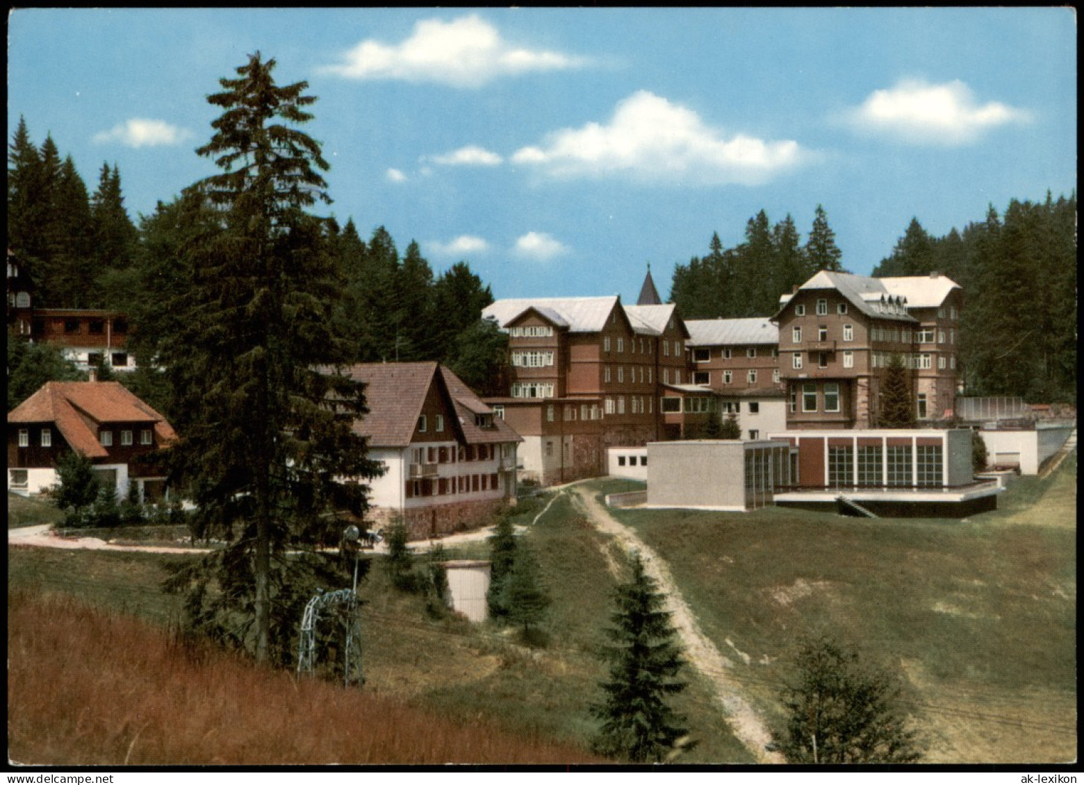 Ansichtskarte Sand-Bühl (Baden) Knappschafts-Vorsorgeheim Hundseck 1981 - Bühl