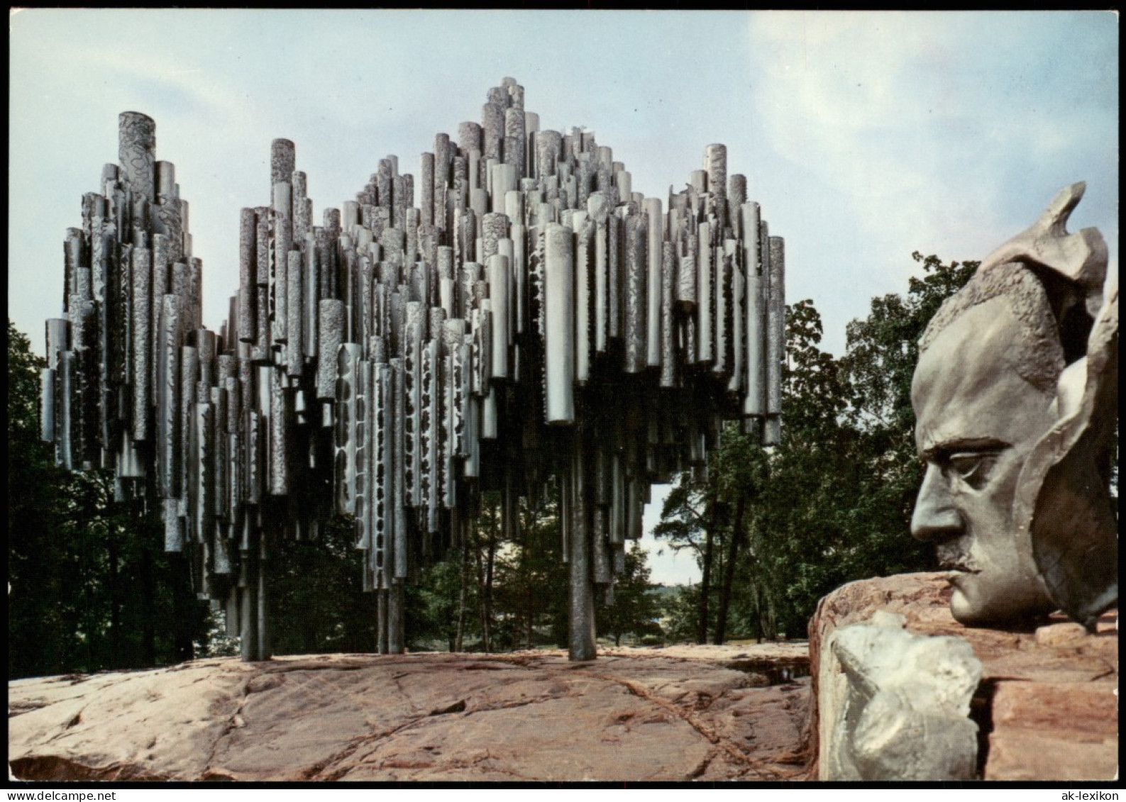 Helsinki Helsingfors HELSINKI HELSINGFORS Eila Hiltunen Sibelius Monumentti 1970 - Finnland