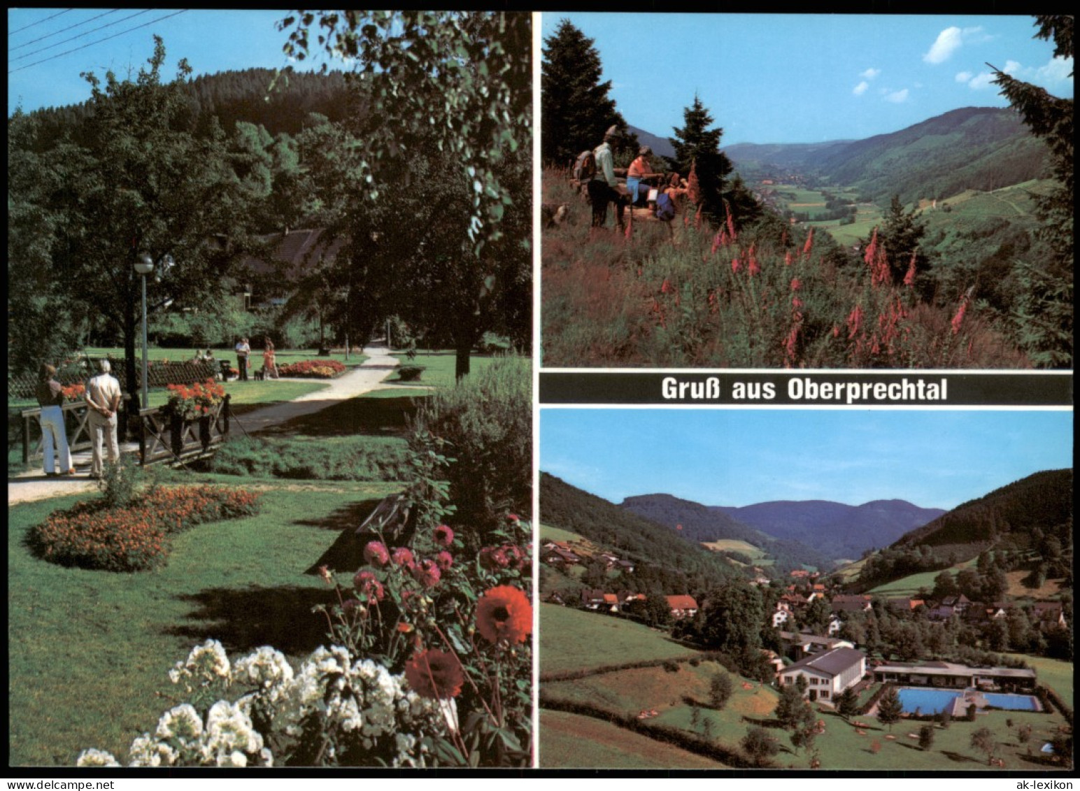 Prechtal-Elzach Gruß Aus Oberprechtal Schwarzwald Mehrbildkarte 1995 - Elzach