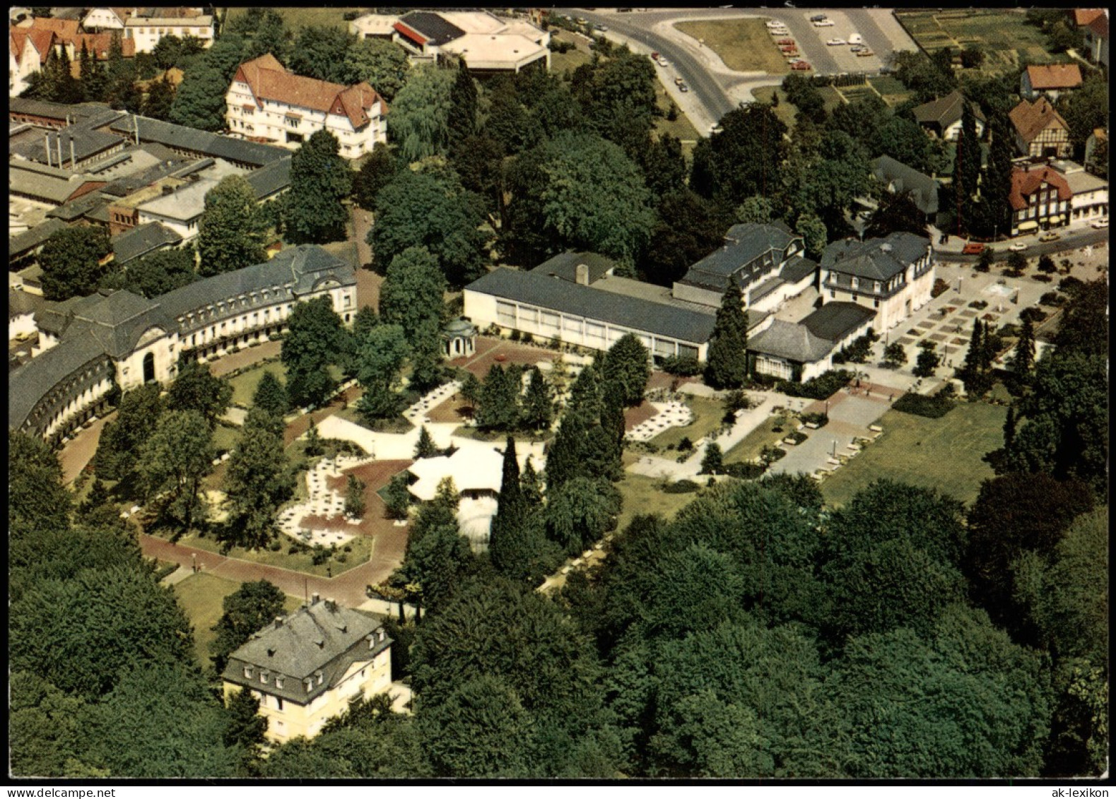 Ansichtskarte Bad Nenndorf Luftbild Luftaufnahme 1981 - Bad Nenndorf