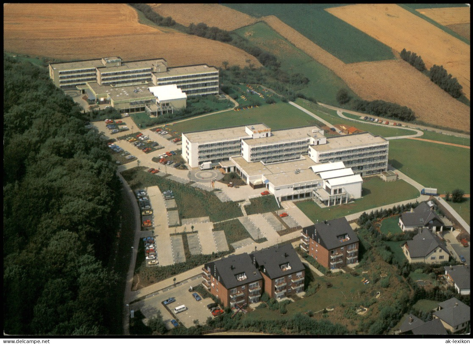 Bad Salzdetfurth Luftbild Orthop. Reha Klinik Vom Flugzeug Aus 1991 - Bad Salzdetfurth