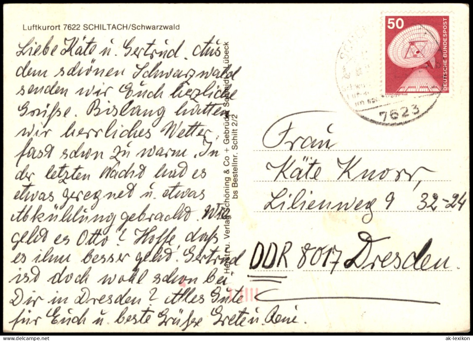Schiltach Mehrbildkarte Mit Ortsansichten, Autos U.a. VW Käfer, Mercedes 1970 - Schiltach