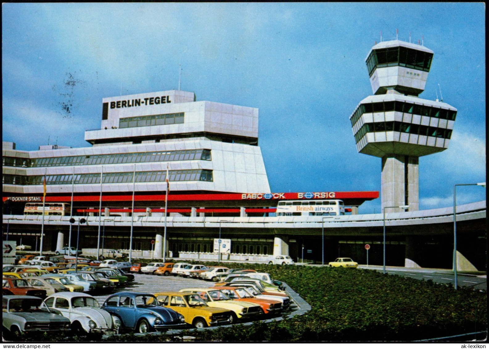 Ansichtskarte Tegel-Berlin Flughafen 1975    Sonderstempel Der Int. Grüne Woche - Tegel