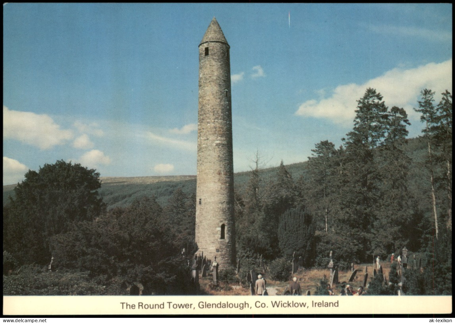 Dublin Baile Átha Cliath Umland-Ansicht ROUND TOWER, GLENDALOUGH 1970 - Other & Unclassified