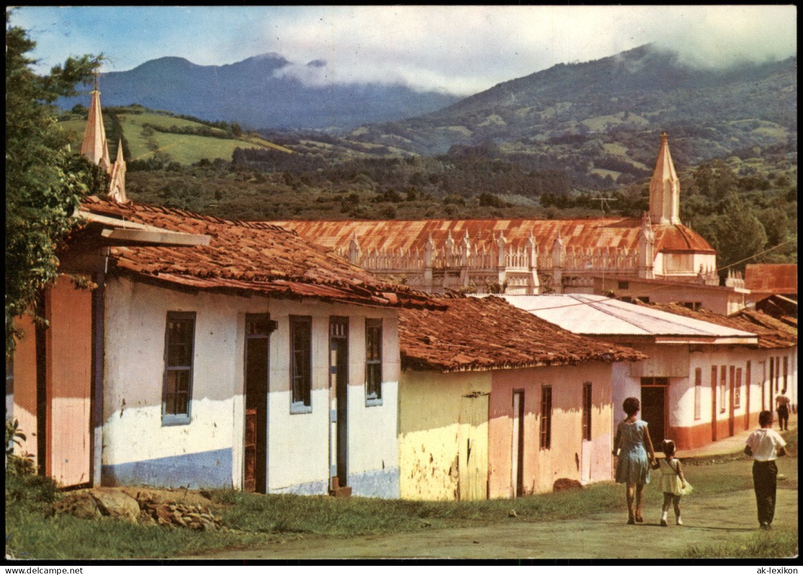 Postcard Costa Rica (Allgemein) Slum, Stadt Heredia Exoten-Karte 1982 - Costa Rica