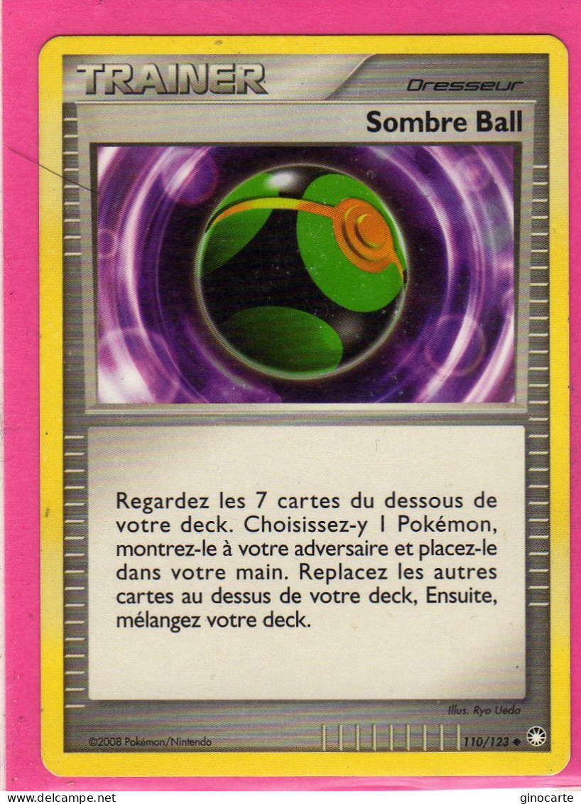 Carte Pokemon 2008 Diamant Et Perle Tresor Mysterieux 110/123 Sombre Ball Neuve - Diamant & Perle