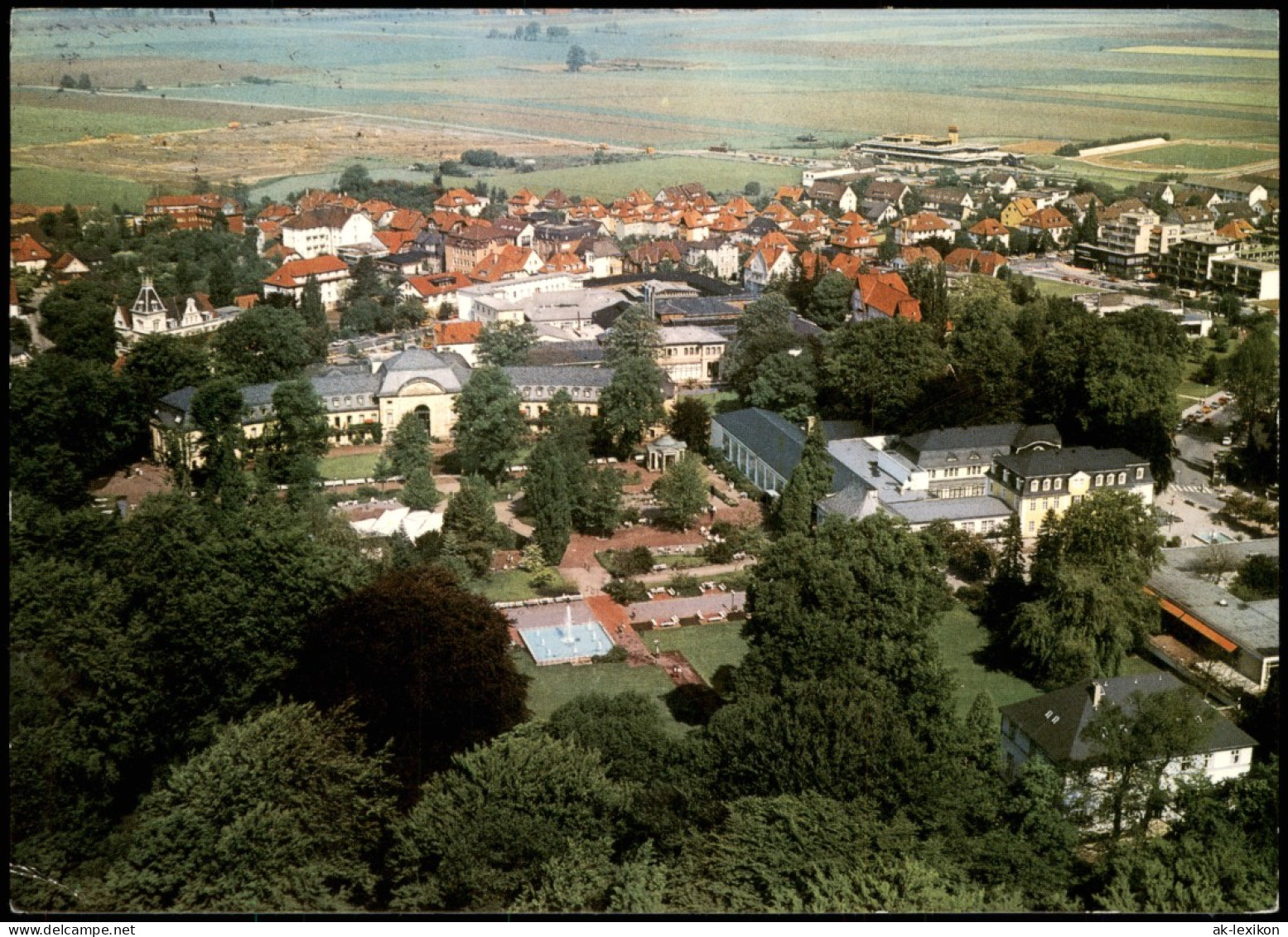 Ansichtskarte Bad Nenndorf Luftbild 1983 - Bad Nenndorf