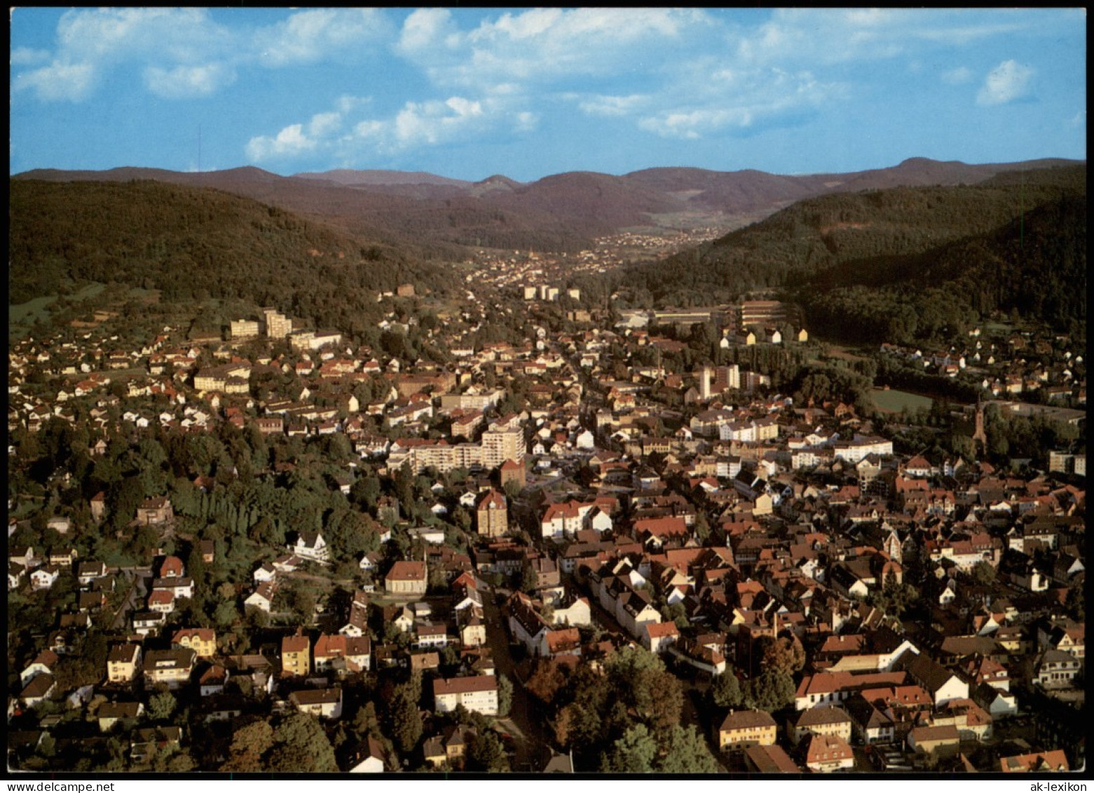 Ansichtskarte Lahr (Schwarzwald) Luftbild 1986 - Lahr