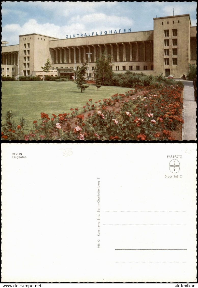 Ansichtskarte Tempelhof-Berlin Flughafen Tempelhof 1976 - Tempelhof