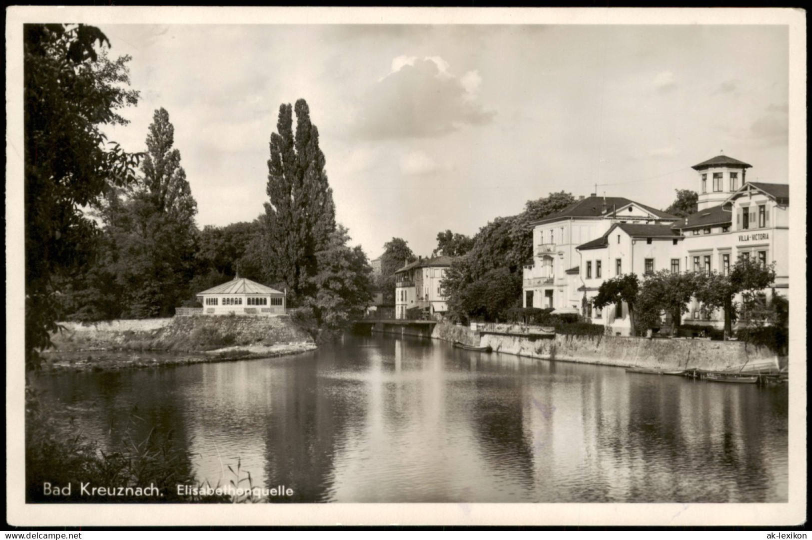 Ansichtskarte Bad Kreuznach Elisabethquelle 1939 - Bad Kreuznach