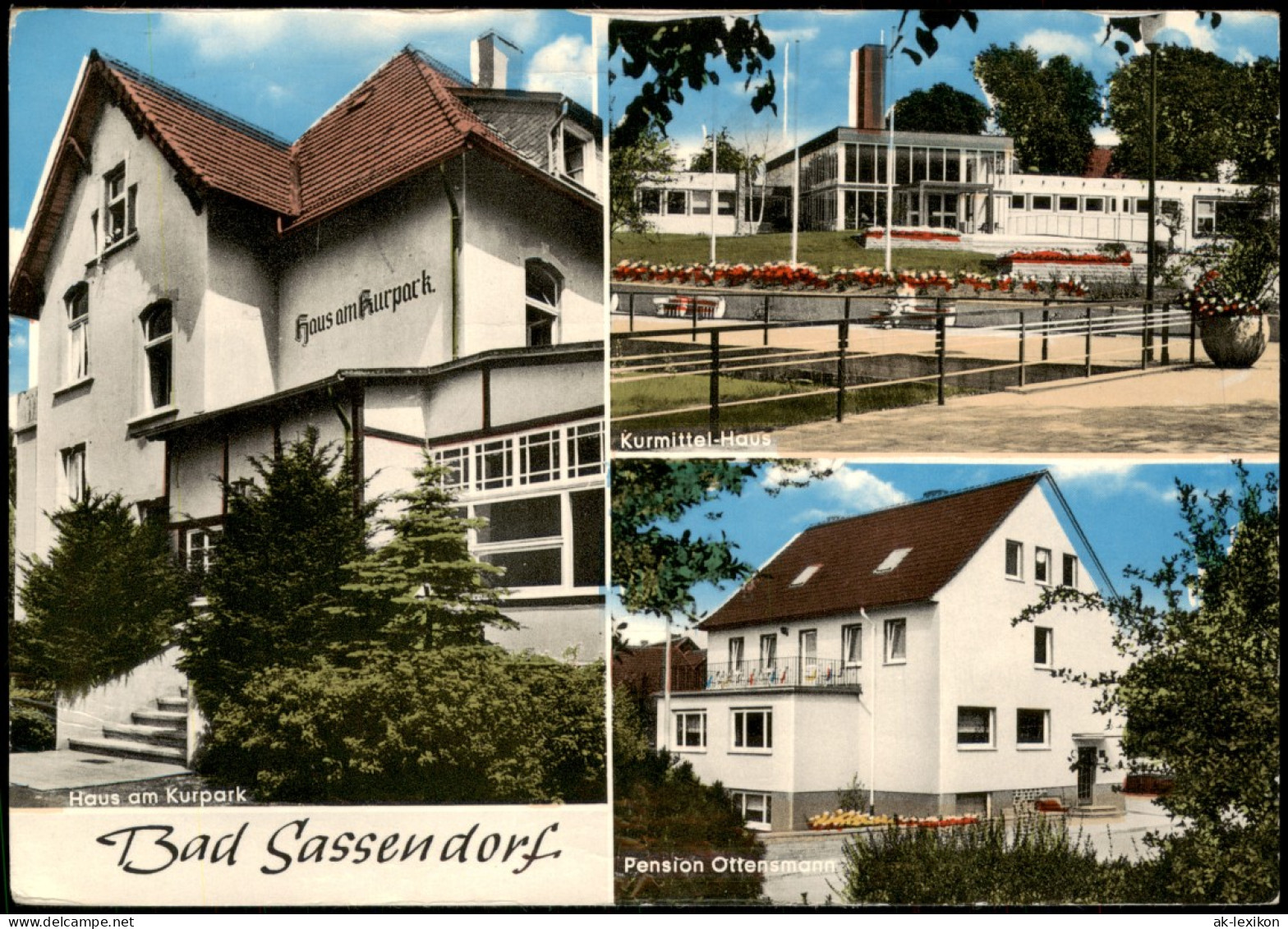 Bad Sassendorf Kurmittelhaus, Haus Am Kurpark, Pension 3 Bild 1967 - Bad Sassendorf