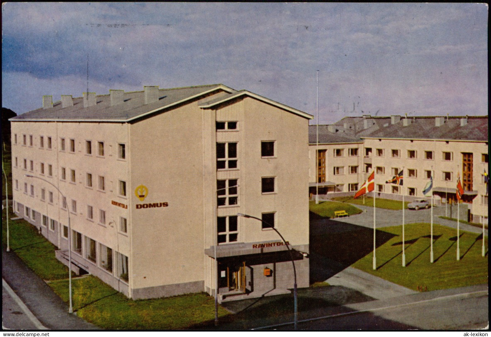 Postcard Tampere DOMUS YKK 1965  Gel. Flygpost Airmail - Finnland