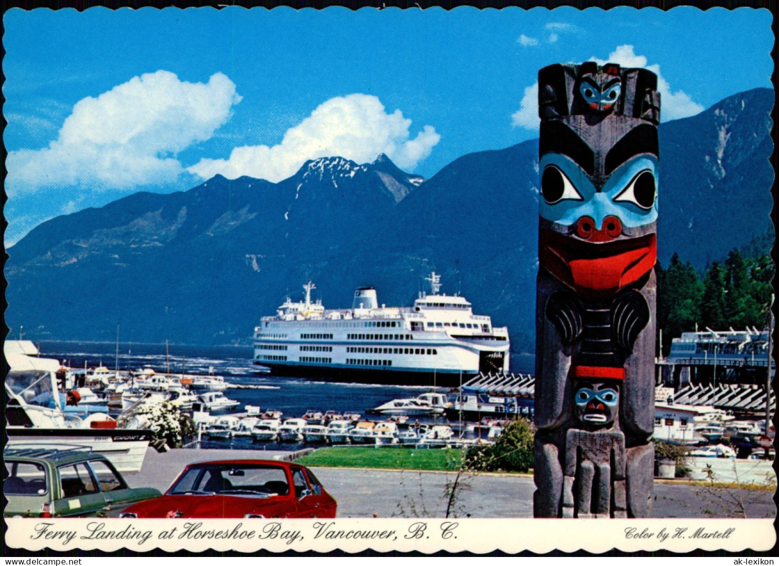 Postcard Horseshoe Bay BRITISH COLUMBIA, CANADA Dampfer 1988 - Sin Clasificación