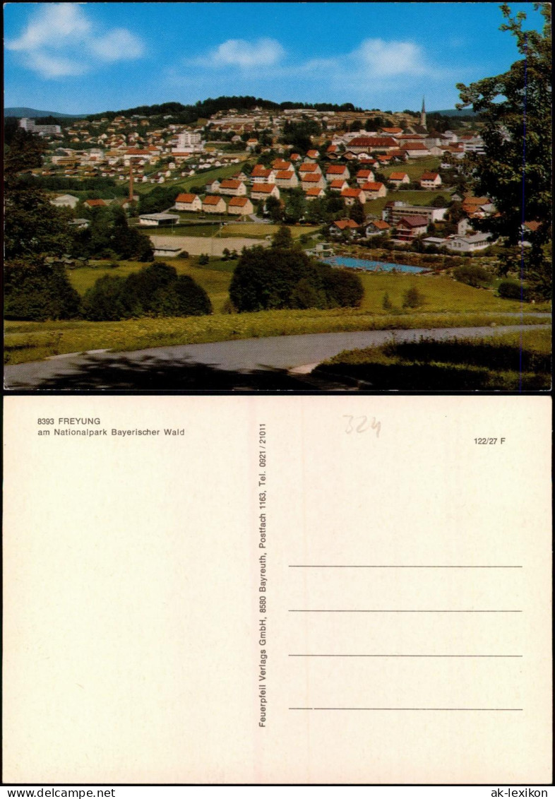 Ansichtskarte Freyung Blick Auf Die Stadt 1972 - Freyung