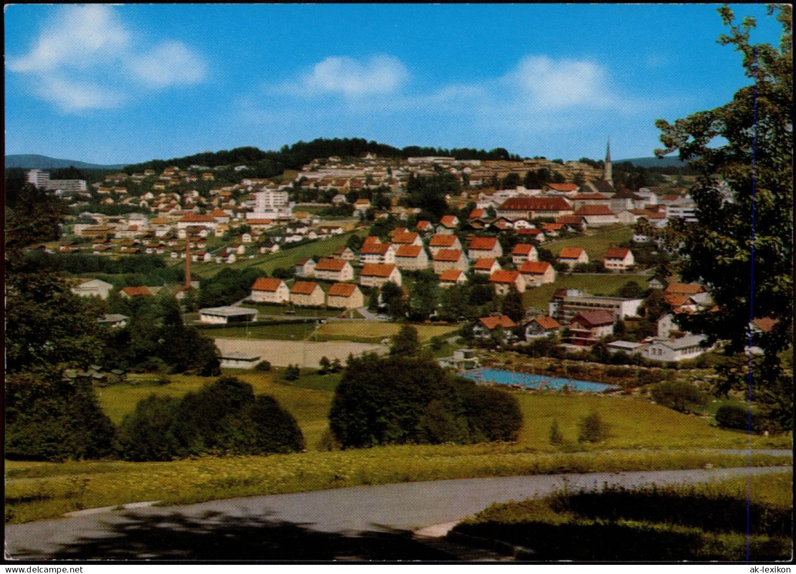 Ansichtskarte Freyung Blick Auf Die Stadt 1972 - Freyung