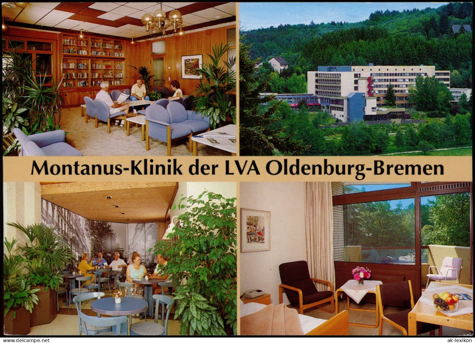 Bad Schwalbach B Montanus-Klinik Der LVA Oldenburg-Bremen Mehrbild 1992 - Bad Schwalbach
