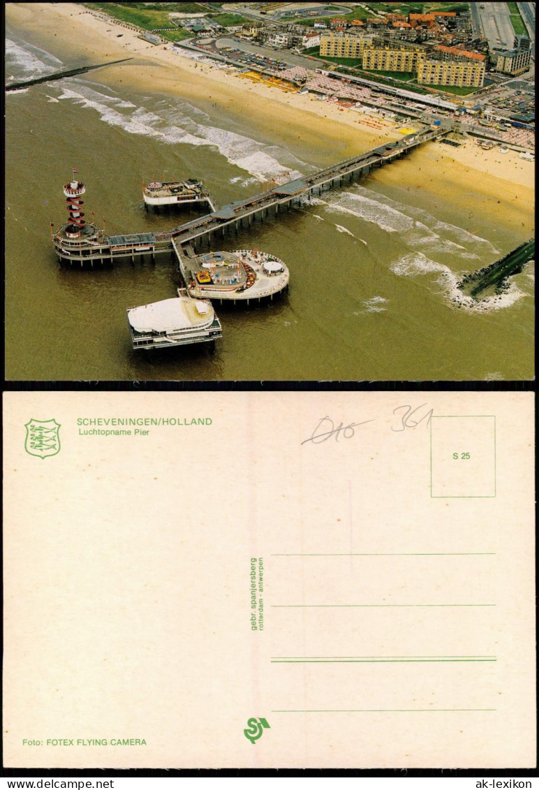 Postkaart Scheveningen-Den Haag Den Haag Luftbild Luchtopname Pier 1970 - Scheveningen