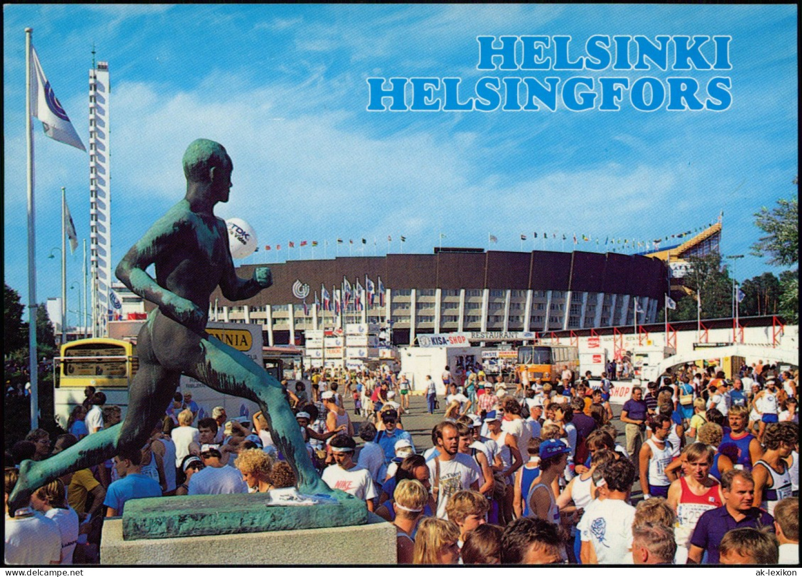 Helsinki Helsingfors Olympiastadion Lindegren & Jäntti  Olympic Stadium   1990 - Finnland