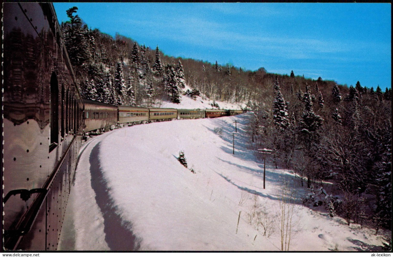 Ontario Winter Wonderland, Agawa Canyon  Railway Ontario, Eisenbahn Zug 1970 - Other & Unclassified
