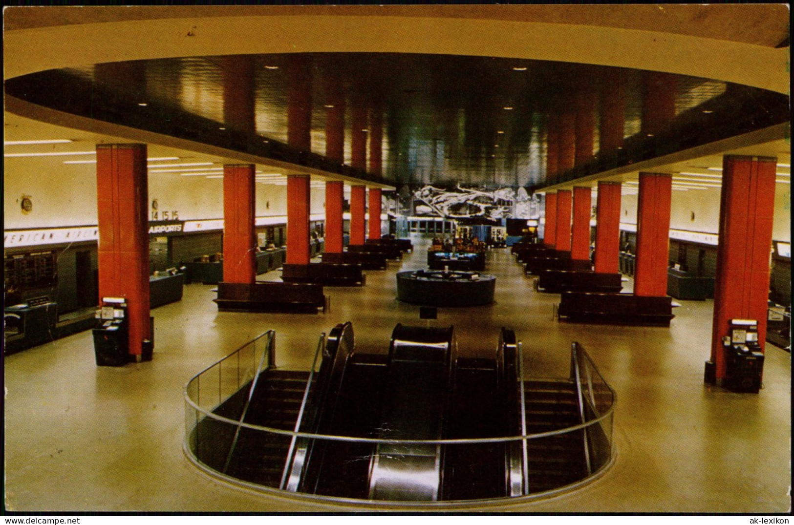 Postcard New York City Manhattan's New East Side Airlines Terminal 1960 - Otros & Sin Clasificación