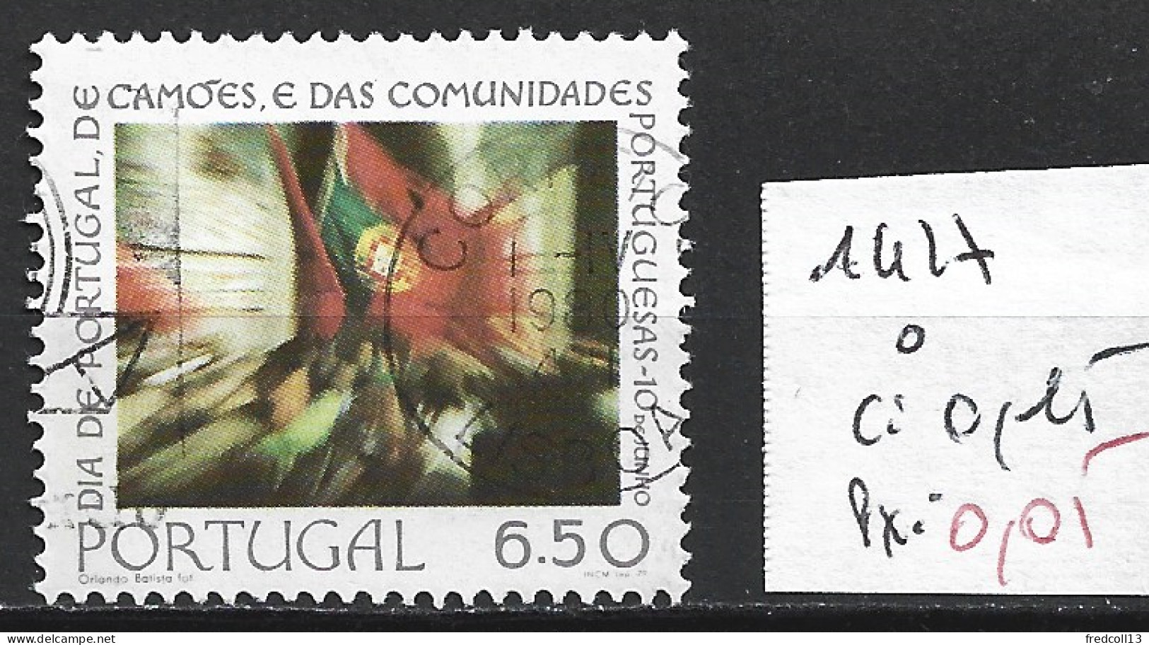 PORTUGAL 1427 Oblitéré Côte 0.15 € - Usado