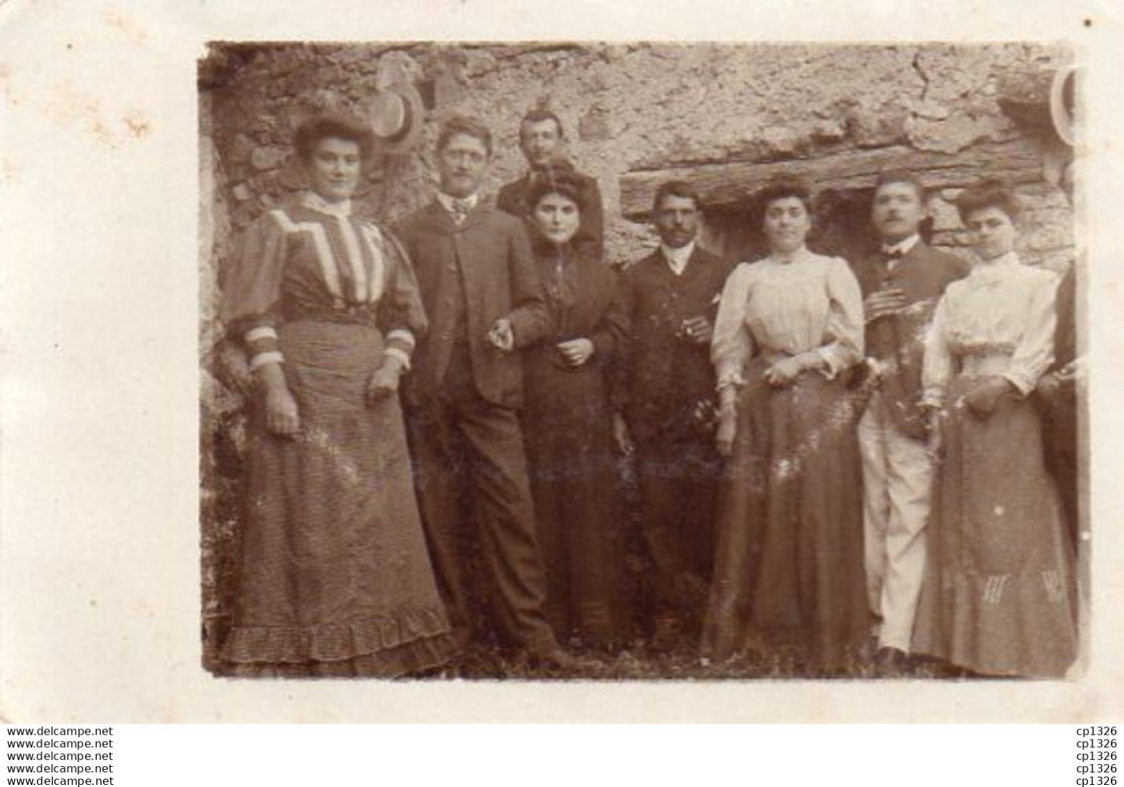 2V11Bv  Carte Photo Envoyée De Barjols En 1908 à Famille Henry à La Bocca - Barjols
