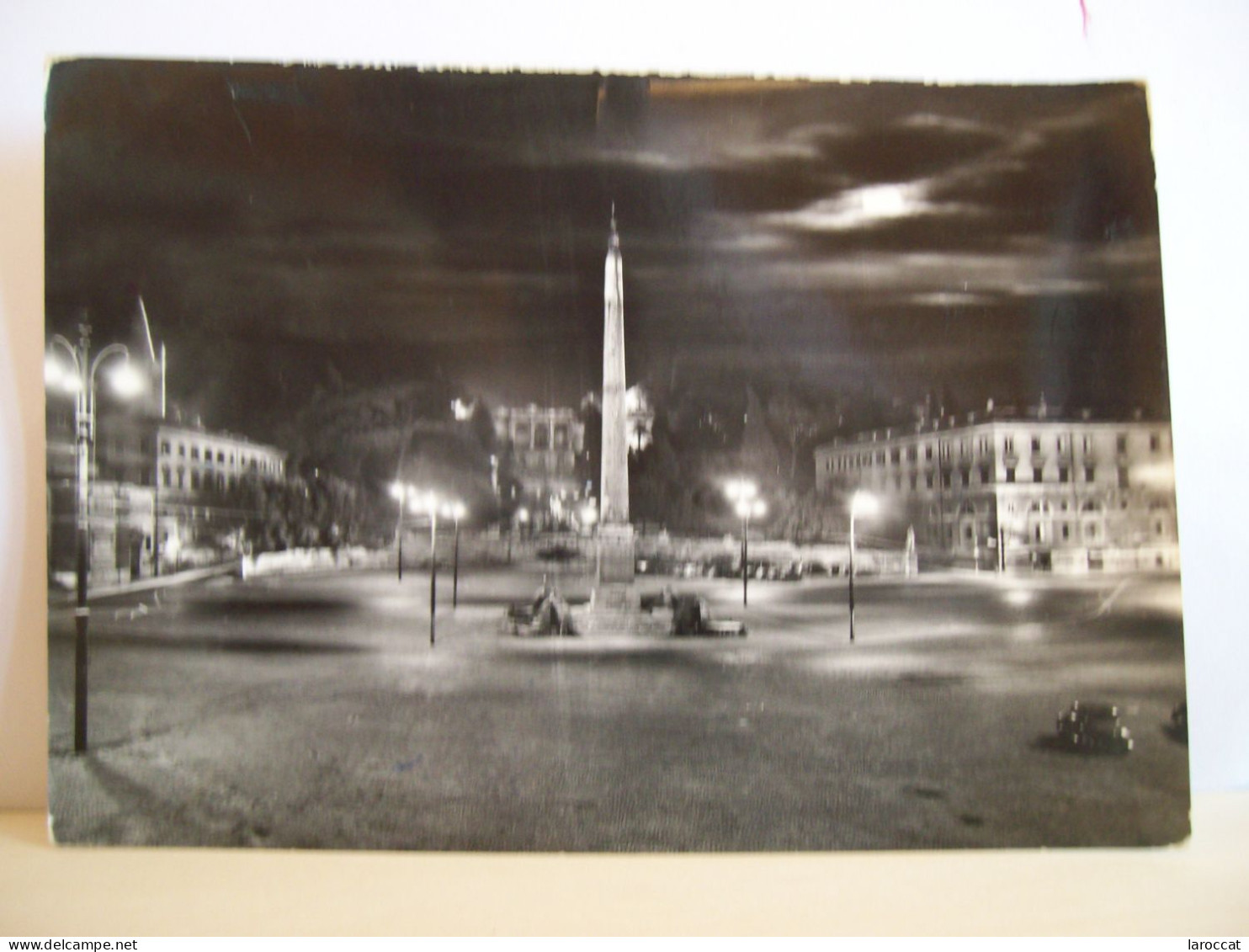 1963 - Roma - Piazza Del Popolo - Notturno - Orte & Plätze