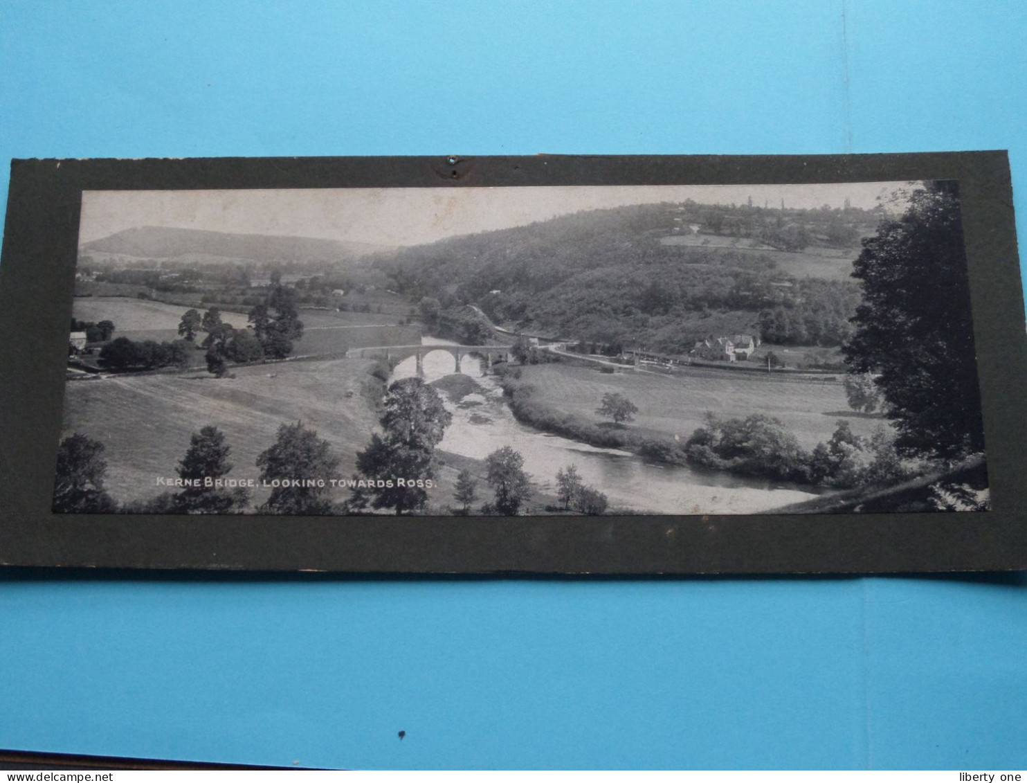 KERNE Bridge Lookin Towards Ross. ( Panoramic Card ) >> Anno 1908 Monmouth To Ghent (B) ( See SCANS ) Form. 23 X 9 Cm. ! - Herefordshire