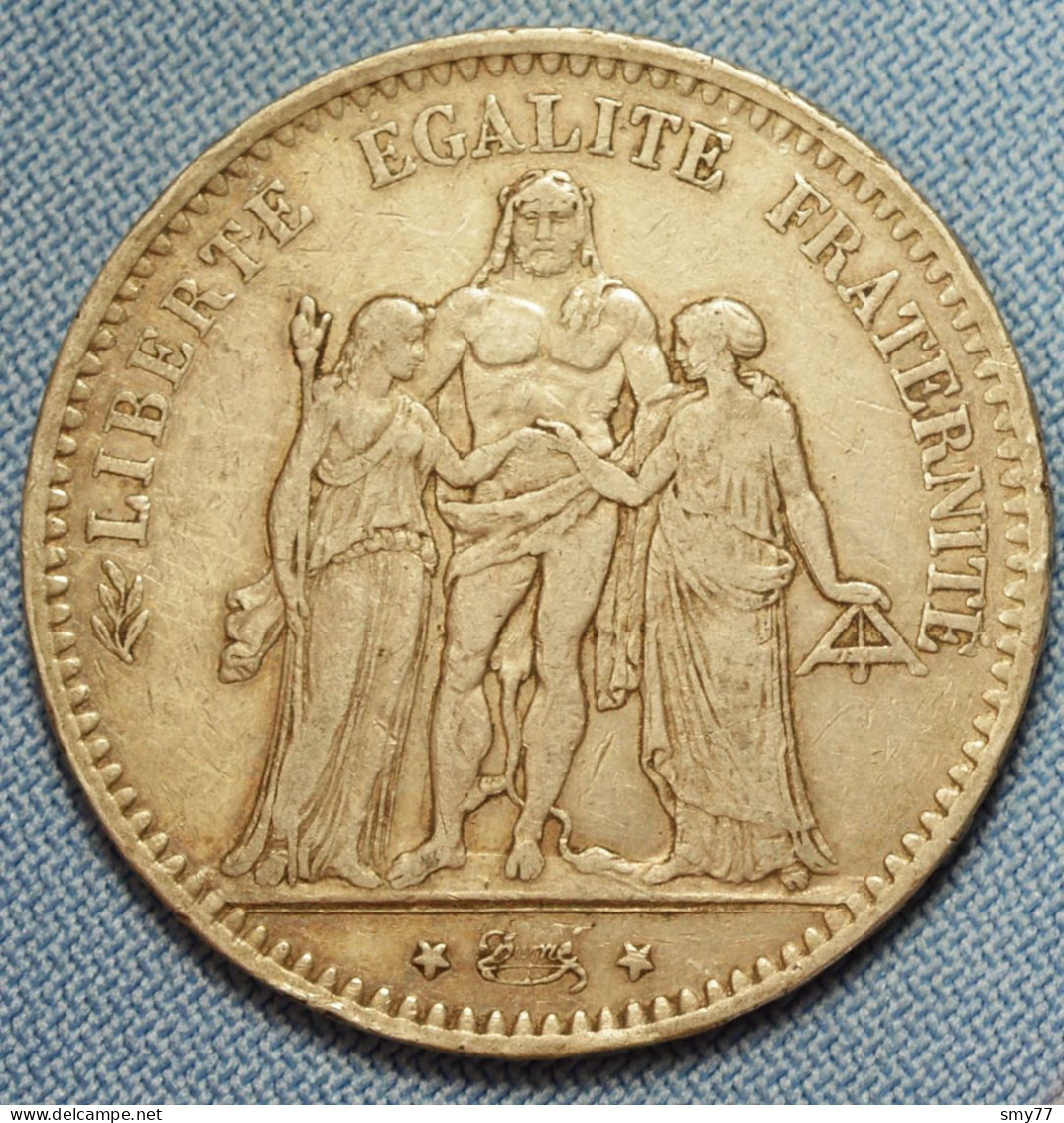 France • 5 Francs • 1875 A   (Paris) • Hercule IIIe République • [24-353] - 5 Francs