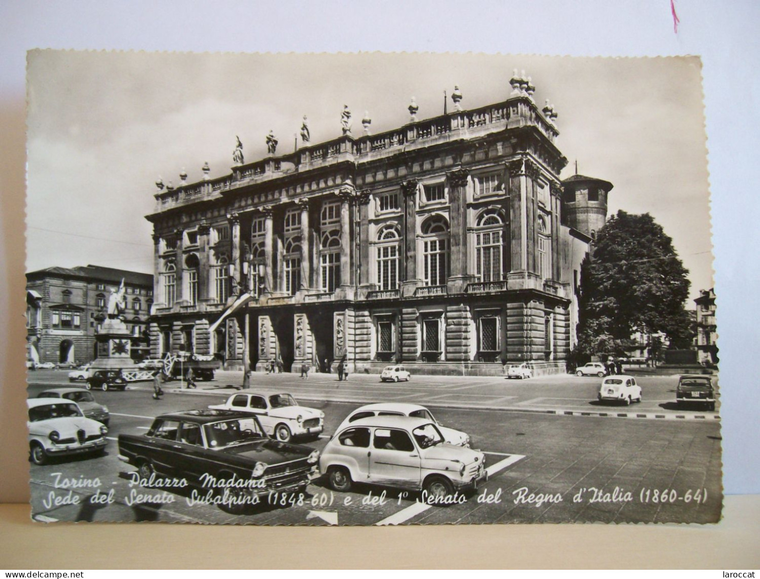 1962 - Torino - Palazzo Madama - Sede Del Senato Subalpino - Auto D'epoca Fiat E Alfa Romeo - Vera Fotografia - Palazzo Madama