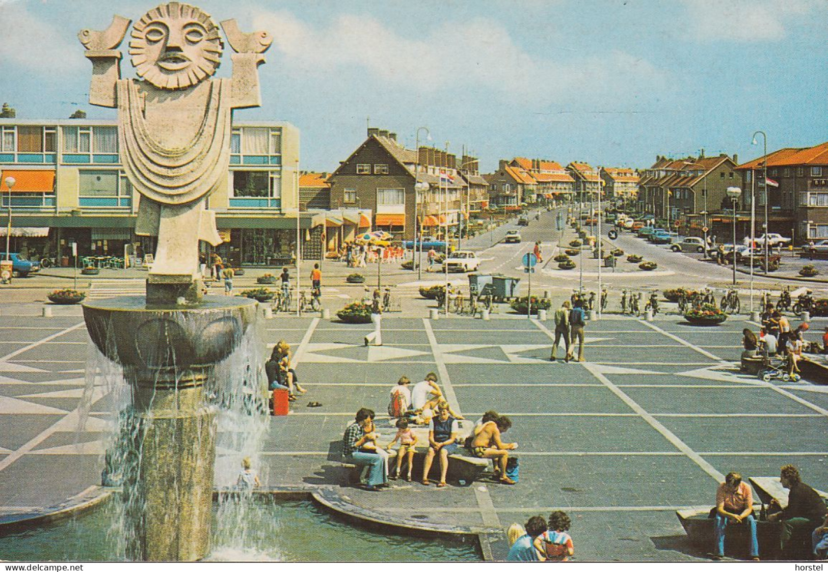 Netherland - Noordwijk Aan  Zee - Vuurtorenplein - Place - Brunnen - Cars - VW Käfer - Noordwijk (aan Zee)