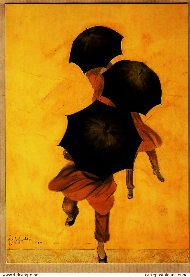 13608 / Leonetto CAPPIELLO (1875-1942) Poster Sketch For Revel Umbrellas  CPM UNICEF 1990s  - Musei