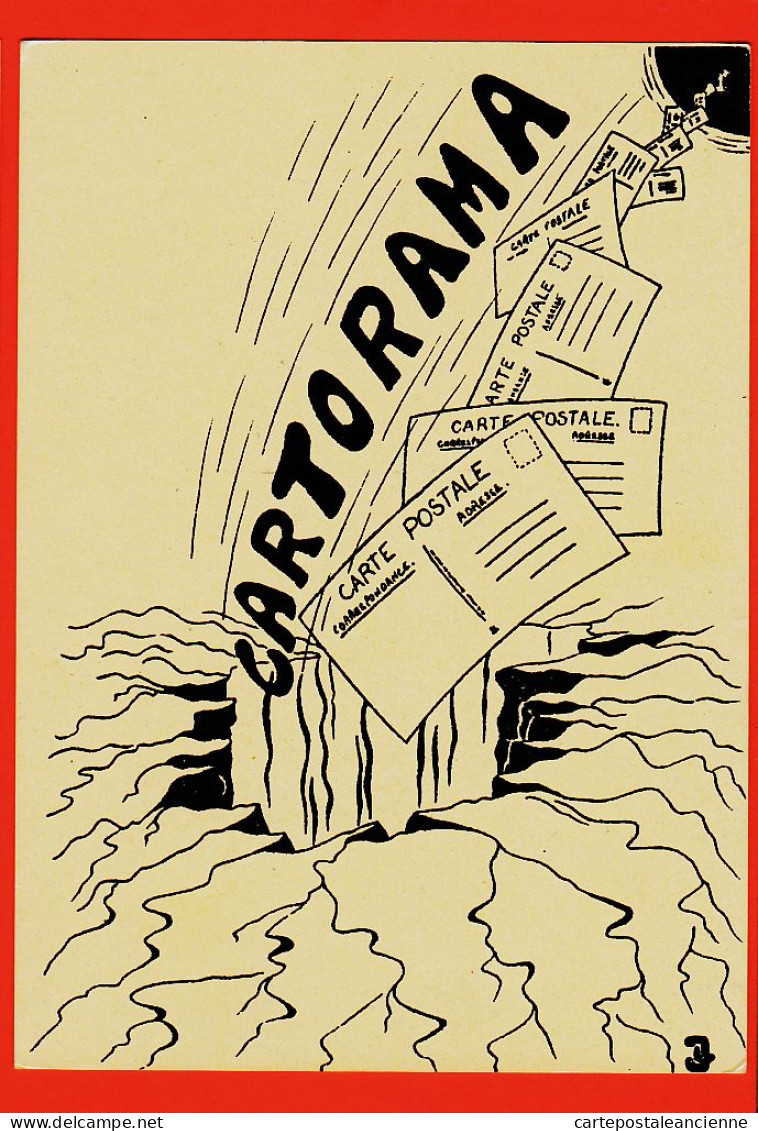 13581 / Peu Commun Dessin De LARDIE Série Publicitaire ERUPTION 03-1982 CARTORAMA N°2P - Lardie