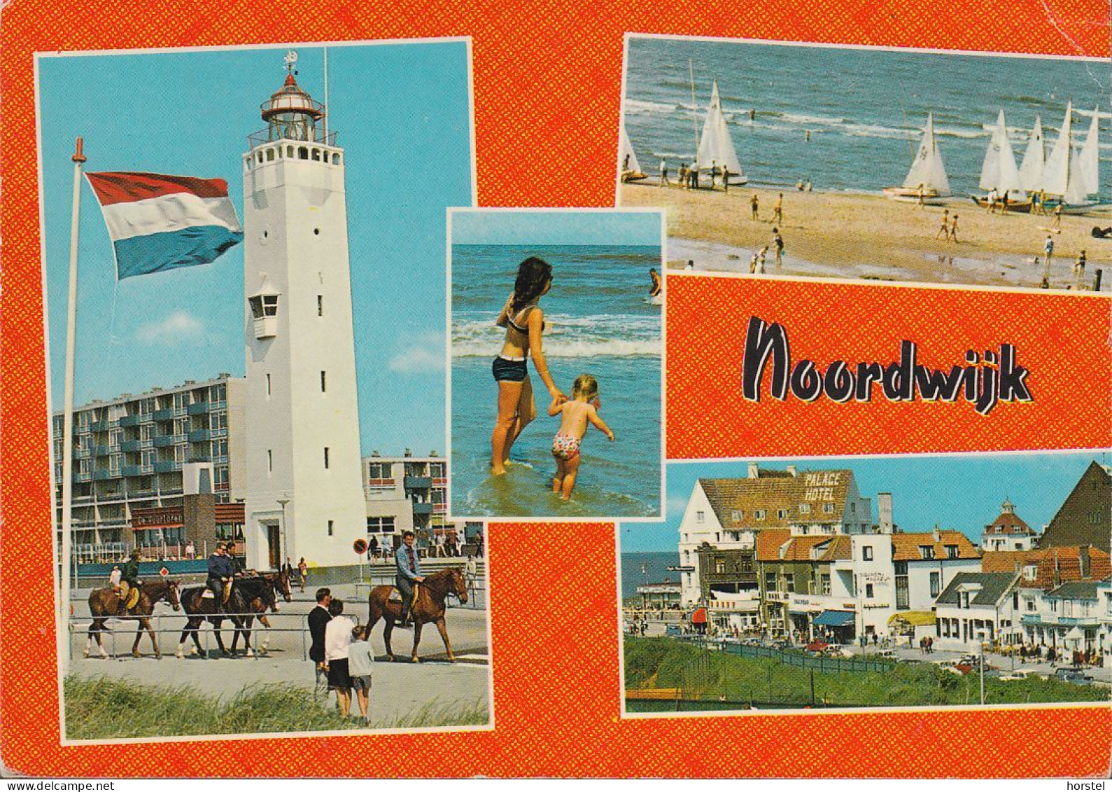 Netherland - Noordwijk Aan  Zee - Views - Lighthouse - Pferde - Horse - Nice Stamp - Noordwijk (aan Zee)