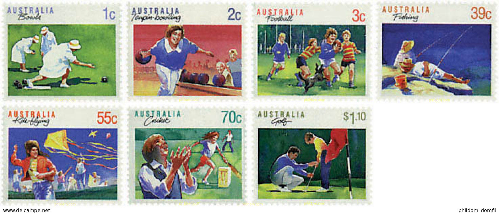 727148 HINGED AUSTRALIA 1989 DEPORTES - Mint Stamps