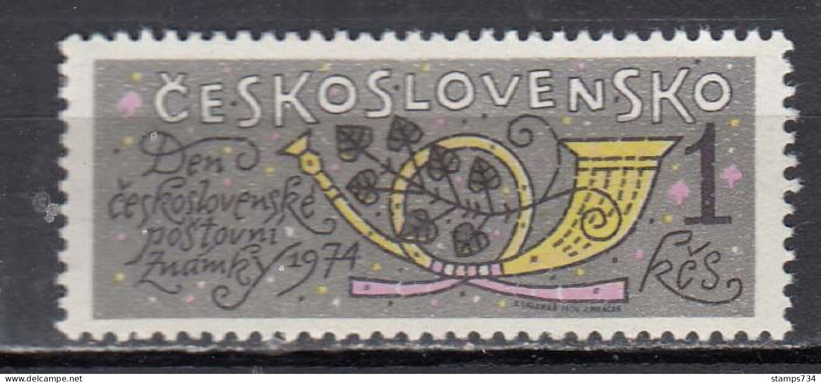 Czechoslovakia 1974 - Day Of The Stamp, Mi-Nr. 2237, MNH** - Neufs
