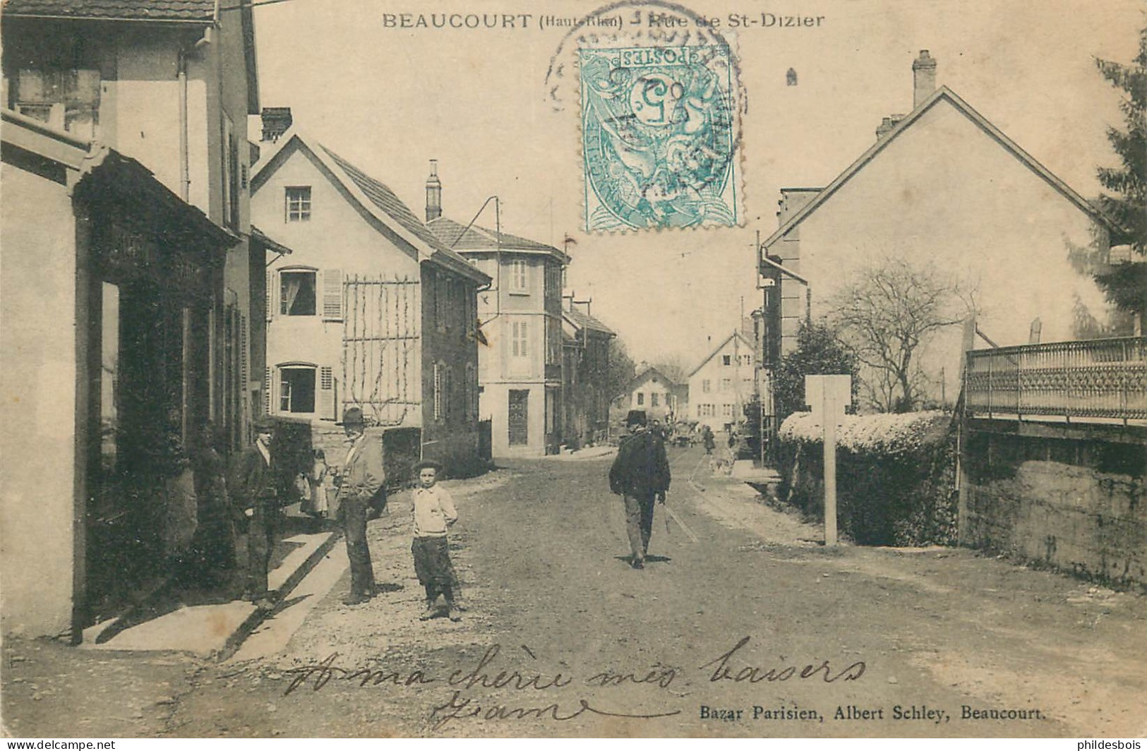 TERRITOIRE DE BELFORT   BEAUCOURT  Rue De Saint Dizier - Beaucourt