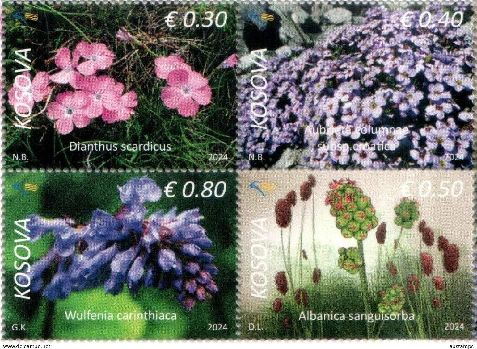 Kosovo Stamps 2024. Flora. Set MNH - Kosovo