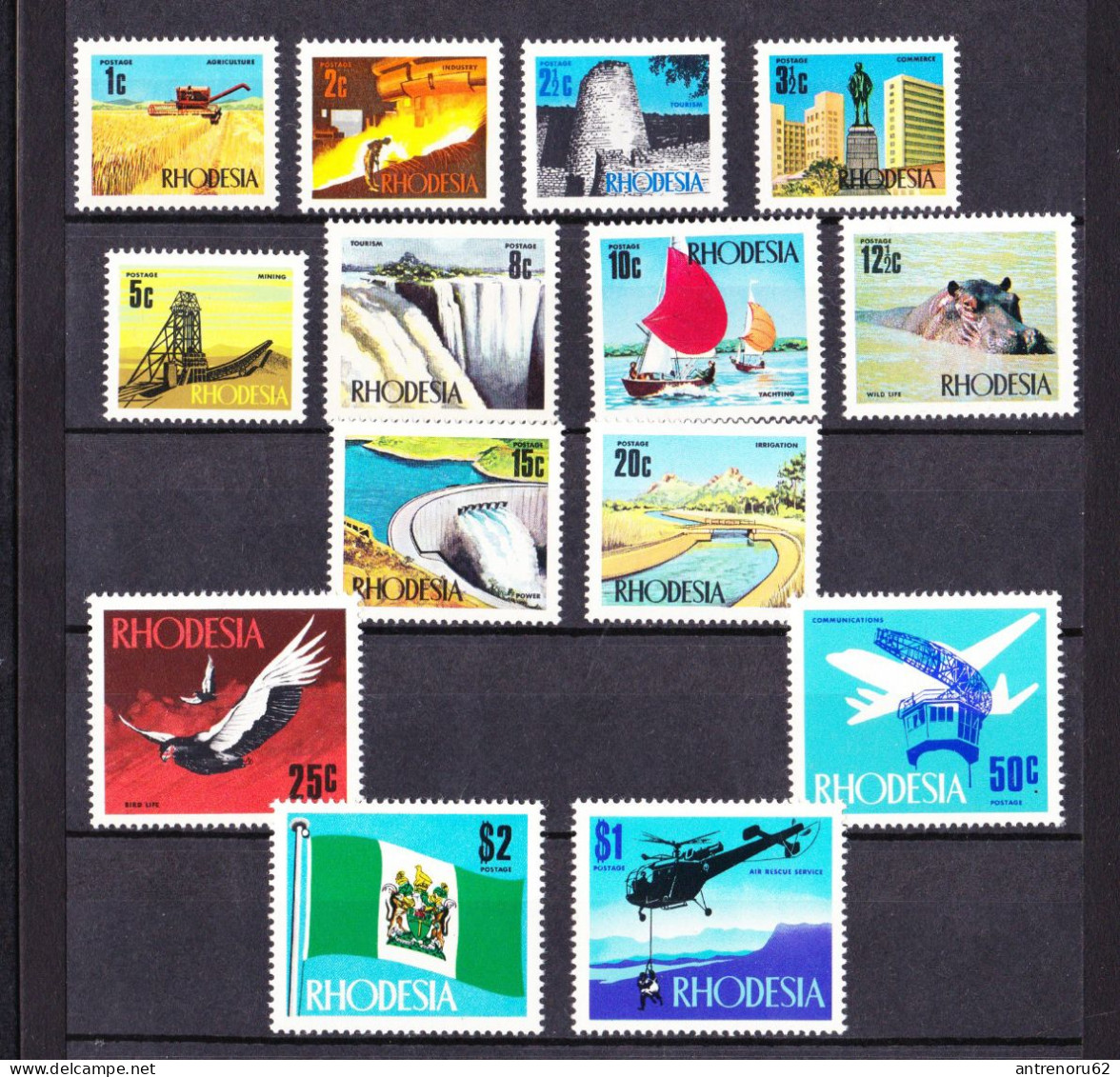 STAMPS-RHODESIA-1970-UNUSED-MNH**-SEE-SCAN-SET - Rhodesien (1964-1980)