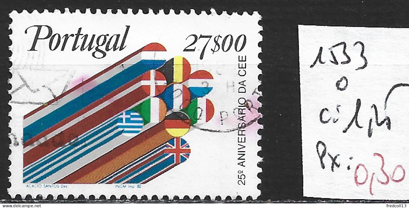 PORTUGAL 1533 Oblitéré Côte 1.25 € - Used Stamps