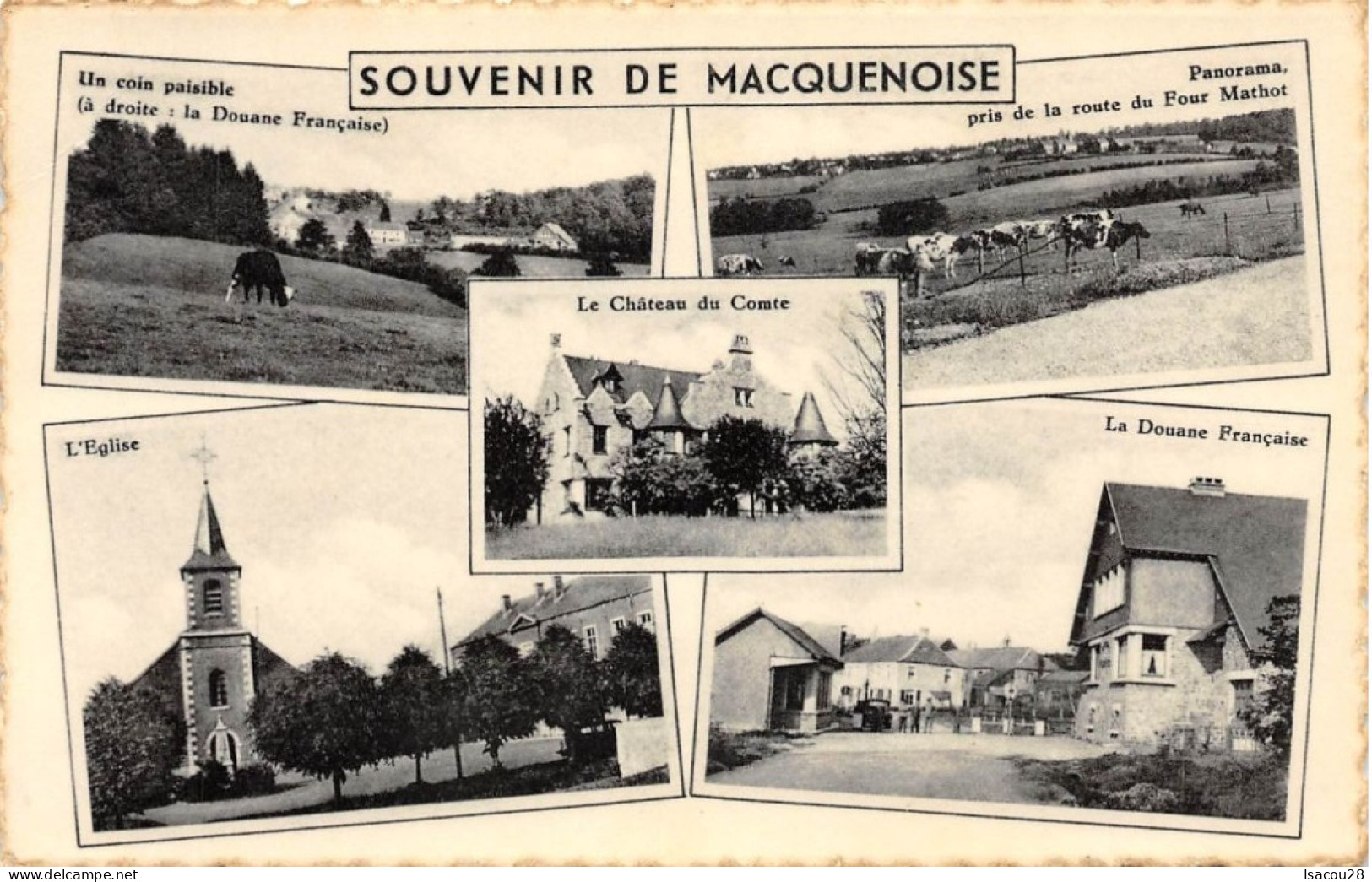 BELGIQUE / MACQUENOISE 1958/  /VOIR SCANS - Momignies